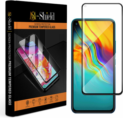 MS-Shield Edge To Edge Tempered Glass for Infinix Hot 9(Pack of 1)