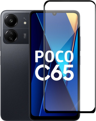 Flipkart SmartBuy Edge To Edge Tempered Glass for POCO C65(Pack of 1)