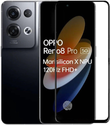 ROYALBASE Edge To Edge Tempered Glass for Oppo Reno 8 pro 5G(Pack of 1)