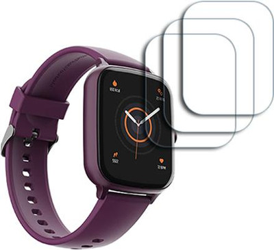 MUTAALI Edge To Edge Screen Guard for boAt Wave Style Call 1.69 inch Smartwatch(Pack of 3)