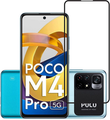 Ansh Traders Edge To Edge Tempered Glass for Xiaomi Poco M4 Pro 5g/Poco M4 Pro 5g(Pack of 1)