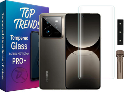 TopTrends Edge To Edge Tempered Glass for Realme GT 7 Pro 5G, with Easy Self Installation Kit(Pack of 1)