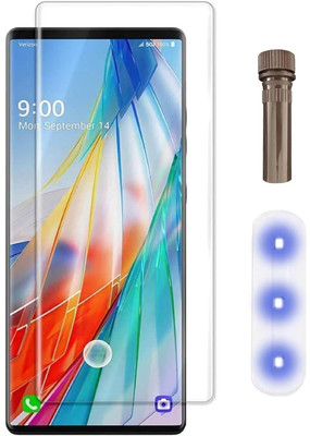 crixus Edge To Edge Tempered Glass for LG Wing 5G(Pack of 1)
