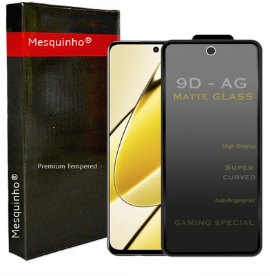 Mesquinho Edge To Edge Tempered Glass for Realme 11 5G, Realme 11X 5G, Oppo A58 4G (Matte Glass)(Pack of 1)
