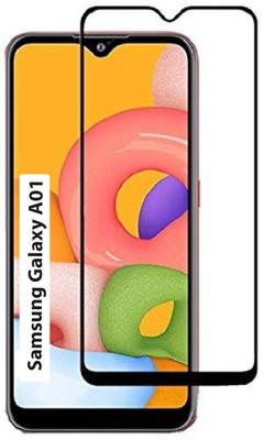 iCopertina Edge To Edge Tempered Glass for Samsung Galaxy A01(Pack of 1)