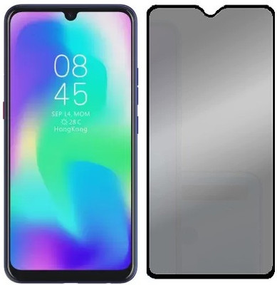 SPRITZEN Edge To Edge Tempered Glass for Tecno Spark Power, Tecno Phantom 9, Privacy Glass(Pack of 1)