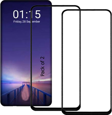 BuyFeb Edge To Edge Tempered Glass for Vivo V15 5G(Pack of 2)