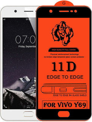 SmartPoint Edge To Edge Tempered Glass for VIVO Y69(Pack of 1)