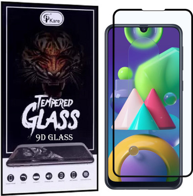 iKare Edge To Edge Tempered Glass for Samsung Galaxy M21(Pack of 1)