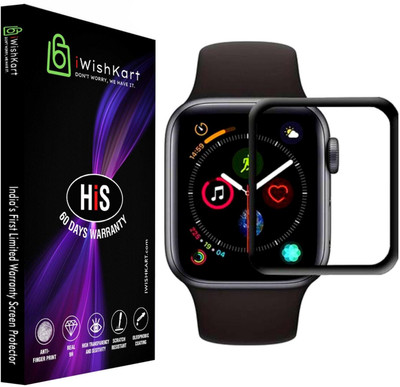 iWishKart Edge To Edge Tempered Glass for Noise ColorFit Pulse Go buzz, 1.69Inch, Smart Watch NOT Included, NOT Tempered Glass, Curved Screen Guard(Pack of 1)