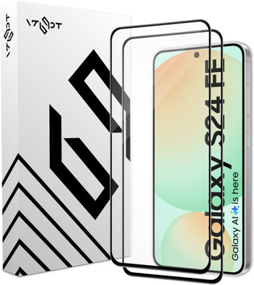 FIRST MART Edge To Edge Tempered Glass for Samsung Galaxy S24 FE 5G, Samsung S24 FE 5G, Galaxy S24 FE(Pack of 2)