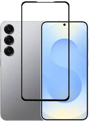 VDAT Edge To Edge Tempered Glass for Samsung Galaxy S25 FE 5G, Samsung S25 FE 5G(Pack of 1)