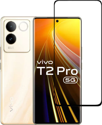 Kartuce Edge To Edge Tempered Glass for vivo T2 Pro 5G, IQOO Z7 Pro 5G(Pack of 1)
