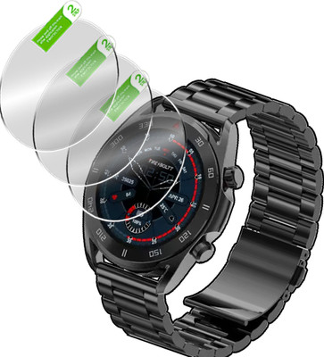 daffin Edge To Edge Tempered Glass for Fire Boltt Spectre SMARTWATCH(Pack of 3)