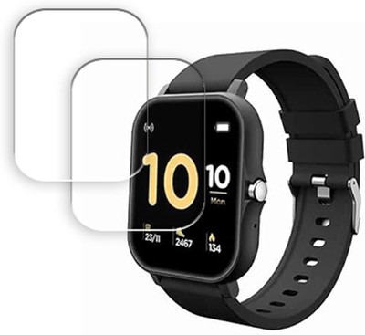 ARBAN Edge To Edge Tempered Glass for Pebble Prism Ultra 1.7 inch SMARTWATCH SCREEN GUARD(Pack of 2)