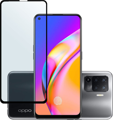 INT Edge To Edge Tempered Glass for Oppo F19 Pro(Pack of 1)