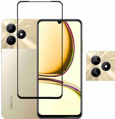 Olonga Edge To Edge Tempered Glass for REALME C53(Pack of 1)
