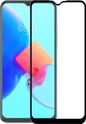 HUPSHY Edge To Edge Tempered Glass for Tecno Spark 9(Pack of 1)
