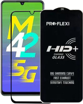 Ansh Traders Edge To Edge Tempered Glass for Samsung Galaxy M42 5g/Samsung M42 5g(Pack of 1)
