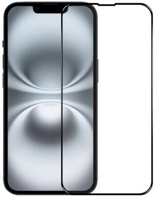 AKSHUD Edge To Edge Tempered Glass for Apple iPhone 16e, iPhone 16e(Pack of 1)