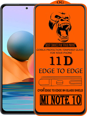 CYOR Edge To Edge Tempered Glass for REDMI NOTE 10(Pack of 1)