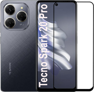 Knotyy Edge To Edge Tempered Glass for Tecno Spark 20 Pro 5G(Pack of 1)