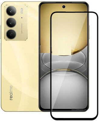 DSCASE Edge To Edge Tempered Glass for realme C75 5G(Pack of 1)