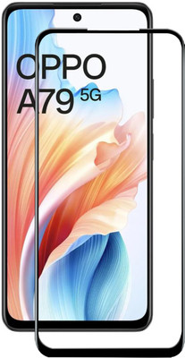 VAlight Edge To Edge Tempered Glass for OPPO A79 5G, oppo a79 5g(Pack of 1)