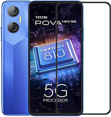 INFINITYWORLD Edge To Edge Tempered Glass for Tecno Pova Neo 5G(Pack of 1)
