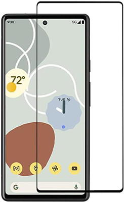 spaziogold Edge To Edge Tempered Glass for Google Pixel 6 5G(11D tempered glass | Screen protection | High clarity screen protector | Crystal clear screen shield | Ultra-durable tempered glass | Scratch-resistant screen cover | Bubble-free application | Full-screen protection | Enhanced touch sensit