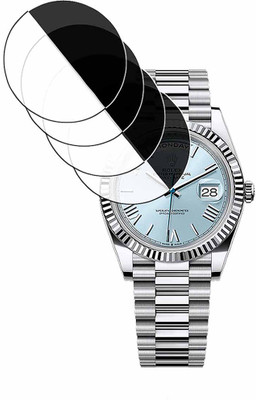 daffin Edge To Edge Tempered Glass for rolex day-date 40 in platinum(Pack of 4)