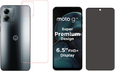 KARTRAY Edge To Edge Tempered Glass for Motorola G14(Pack of 1)