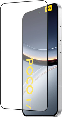NEXZONE Edge To Edge Tempered Glass for POCO F7 5G(Pack of 1)