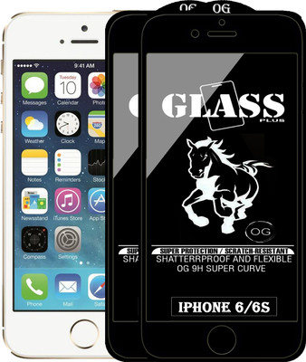 PFOAM Edge To Edge Tempered Glass for Apple iPhone 6s(Pack of 2)