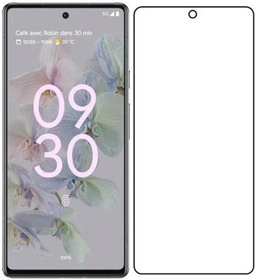 Fit size Impossible Screen Guard for Tempered glass plastic screen gaurd Fiber Google pixel 6A5g(Pack of 1)