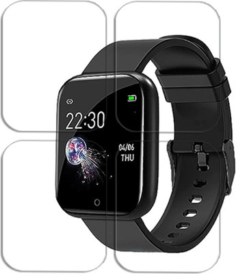 ARBAN Edge To Edge Tempered Glass for ID116 Fitness M2 Band Smartwatch 1.3 inch SMARTWATCH SCREEN GUARD(Pack of 4)