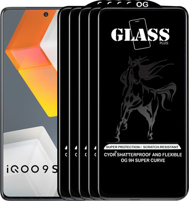 CYOR Edge To Edge Tempered Glass for VIVO IQ009 SE(Pack of 5)