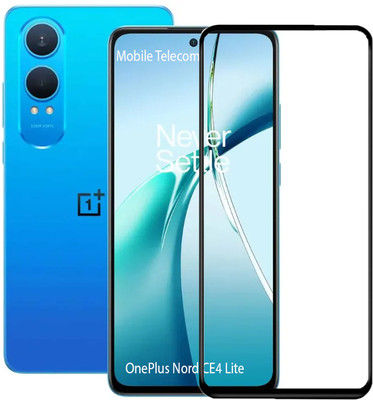 S-Softline Edge To Edge Tempered Glass for OnePlus Nord CE 4 Lite 5G(Pack of 1)