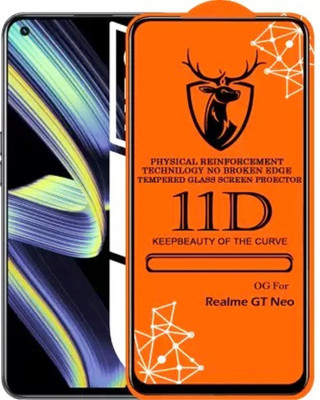 9H Edge To Edge Tempered Glass for Realme GT Neo (9H Hardness-11D)(Pack of 1)
