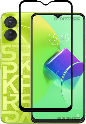 BRENZZ Edge To Edge Tempered Glass for Tecno Spark 9PRO(Pack of 1)