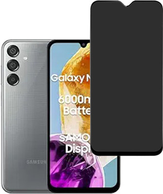 KARTRAY Edge To Edge Tempered Glass for SAMSUNG Galaxy M15 5G, SAMSUNG Galaxy F15 5G, Privacy Glass(Pack of 1)