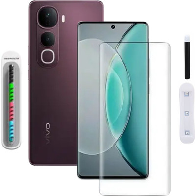 MobiWay Edge To Edge Tempered Glass for Vivo Y400 Pro 5G, Y400 Pro 5G, Vivo Y400 Pro, Temp 19(Pack of 1)