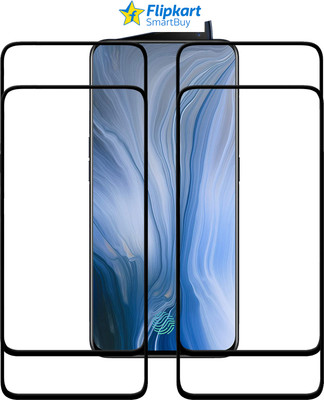 Flipkart SmartBuy Edge To Edge Tempered Glass for OPPO RENO(Pack of 4)