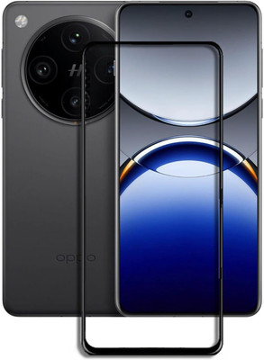 ASVALBUY Edge To Edge Tempered Glass for OPPO-Find-X8-pro-5G(Pack of 1)