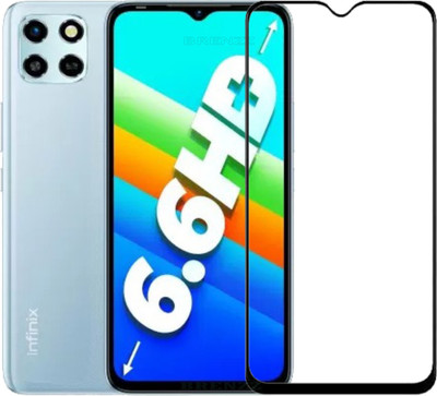 BRENZZ Edge To Edge Tempered Glass for Infinix Smart 6 HD(Pack of 1)