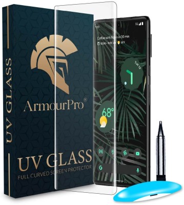 ArmourPro Edge To Edge Tempered Glass for Google Pixel 6 Pro 5G, Pixel 6 Pro 5G, Google Pixel 6 Pro, Google 6 Pro, Pixel 6 Pro, UV Glue Screenguard(Pack of 1)