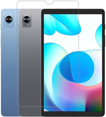 A-Allin1 Edge To Edge Tempered Glass for Realme pad mini 8.7inch, Edge to Edge, HD & Built-In 9H Hardness Screen(Pack of 1)