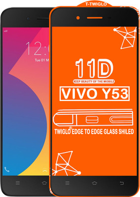 TWIGLO Edge To Edge Tempered Glass for VIVO Y53(Pack of 1)