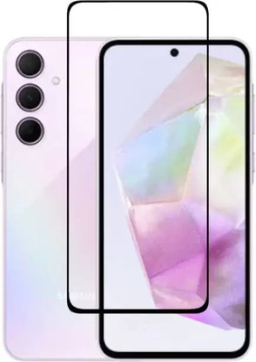 GDBUY Edge To Edge Tempered Glass for SAMSUNG Galaxy A56 5G(Pack of 1)