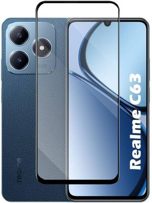 iCopertina Edge To Edge Tempered Glass for Realme C63(Pack of 1)